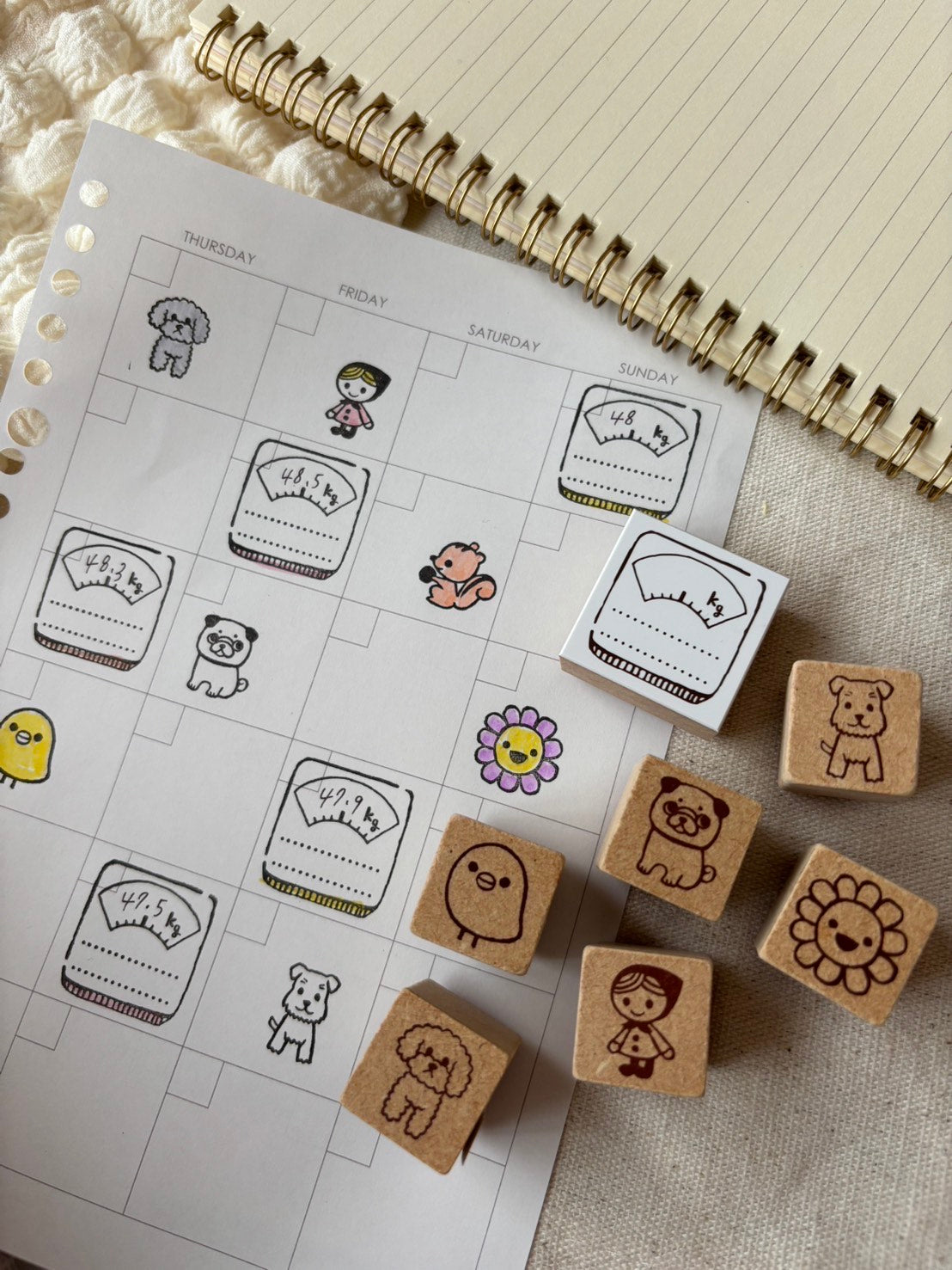 LIF-03　ライフログスタンプ