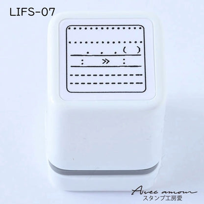 LIFS-1 　ライフログスタンプ　（浸透印）