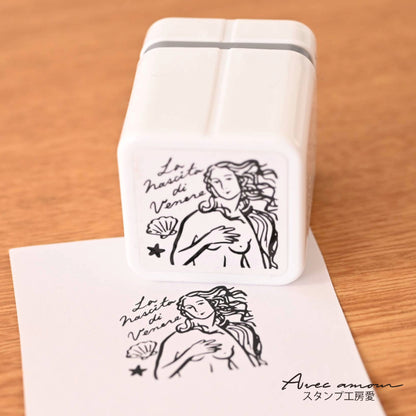 MGC-11　手のひら名画スタンプ-ヴィーナスの誕生-