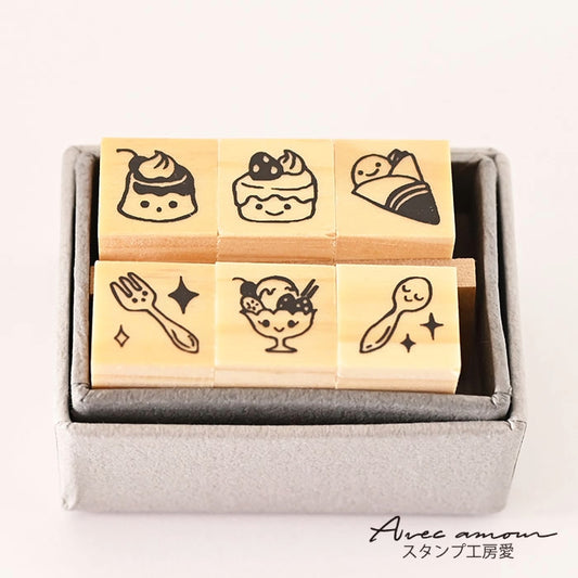 MINI6-01　ミニスタンプ6本セット