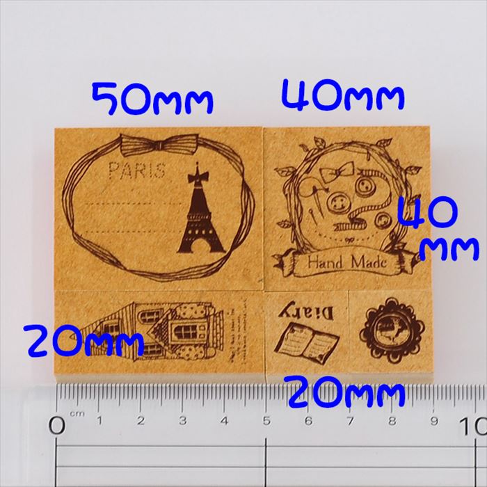 MP-02 メリーパレットスタンプ Merry Palette Stamp