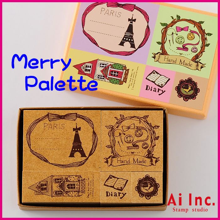 MP-02 メリーパレットスタンプ Merry Palette Stamp