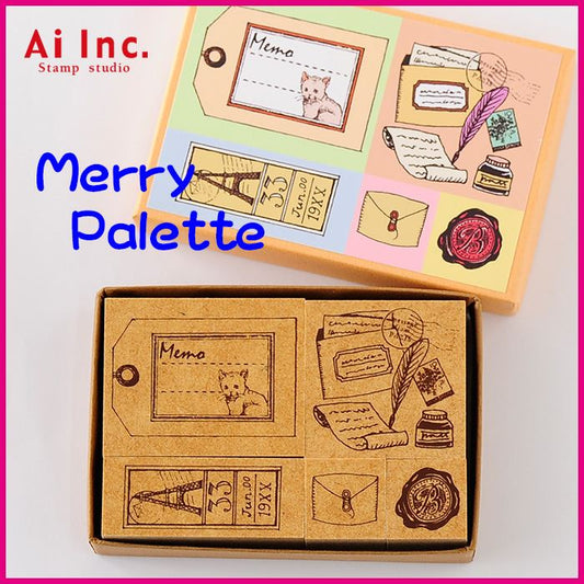 MP-03 メリーパレットスタンプ Merry Palette Stamp