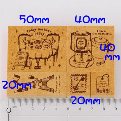 MP-04 メリーパレットスタンプ Merry Palette Stamp