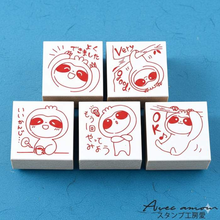 PR5-03  先生スタンプ5個セット