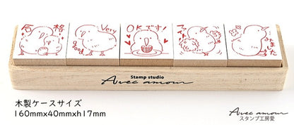 PR5-12　 先生スタンプ5個セット