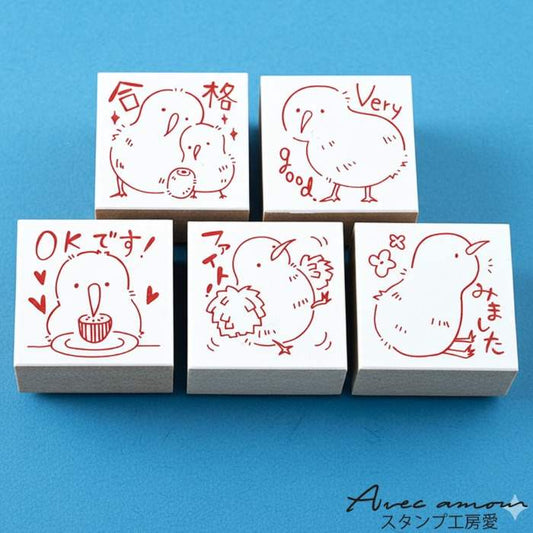 PR5-12　 先生スタンプ5個セット