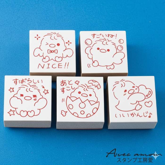 PR5-15　 先生スタンプ5個セット