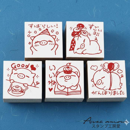 PR5-16　 先生スタンプ5個セット