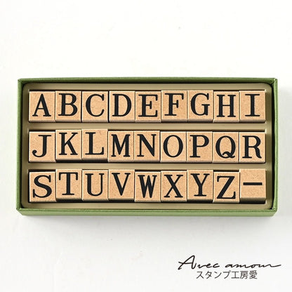 SGK-05 アルファベットスタンプセット