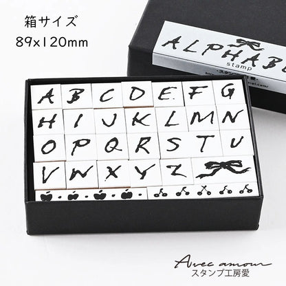 SSK-02 おしゃれアルファベットスタンプ