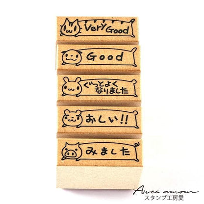 tobor-01　先生スタンプ５個セット