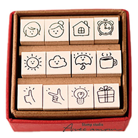 YMS-09　ミニスタンプセット
