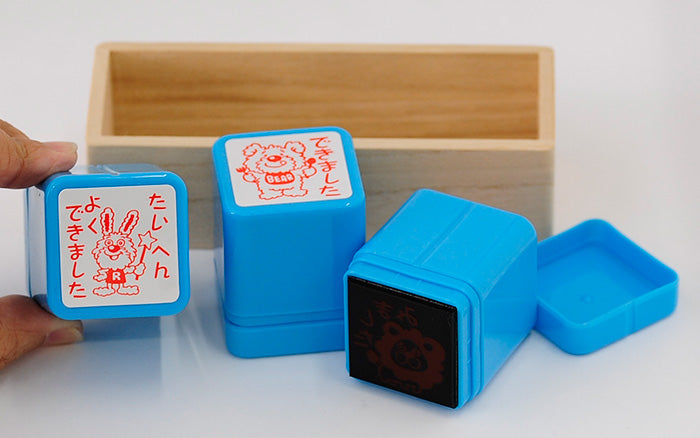 ACT3-07 先生スタンプ・評価印3本セット