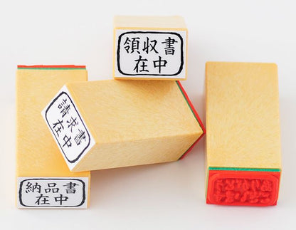 OGS-01 オフィスDE スタンプ4本セット ゴム印