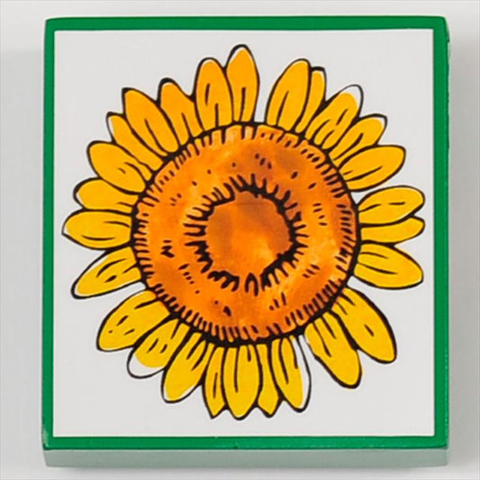 FR-06 Blooming STAMP ひまわり ゴム印