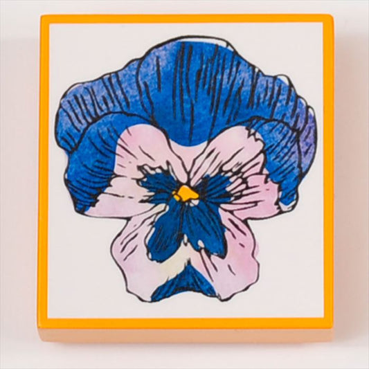 FR-07 Blooming STAMP パンジー ゴム印