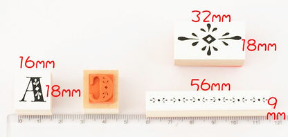 SSK-06 おしゃれアルファベットスタンプ