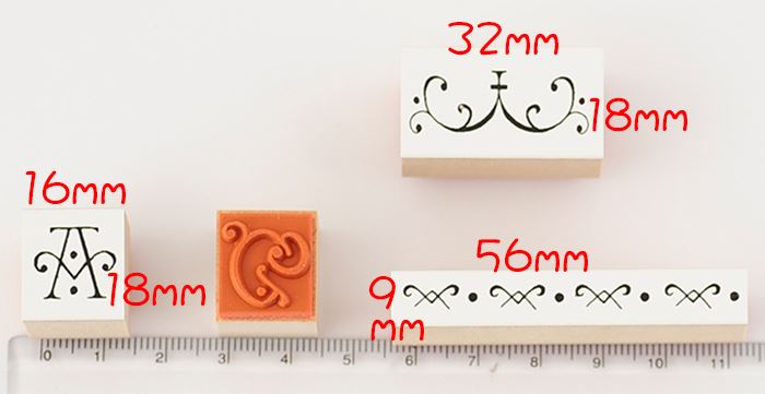 SSK-08 おしゃれアルファベットスタンプ